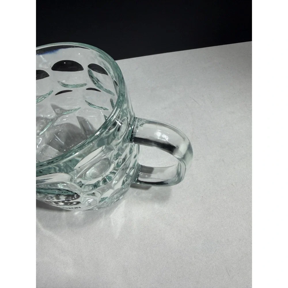 Cheers Boston Glass Beer Mug Dimpled Tankard Pint Glass Vintage TV Show Logo